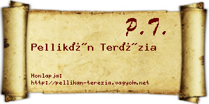 Pellikán Terézia névjegykártya